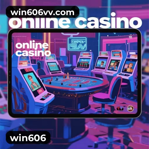 Catálogo de 2.547 jogos da win606 incluindo Pragmatic Play e Evolution Gaming
